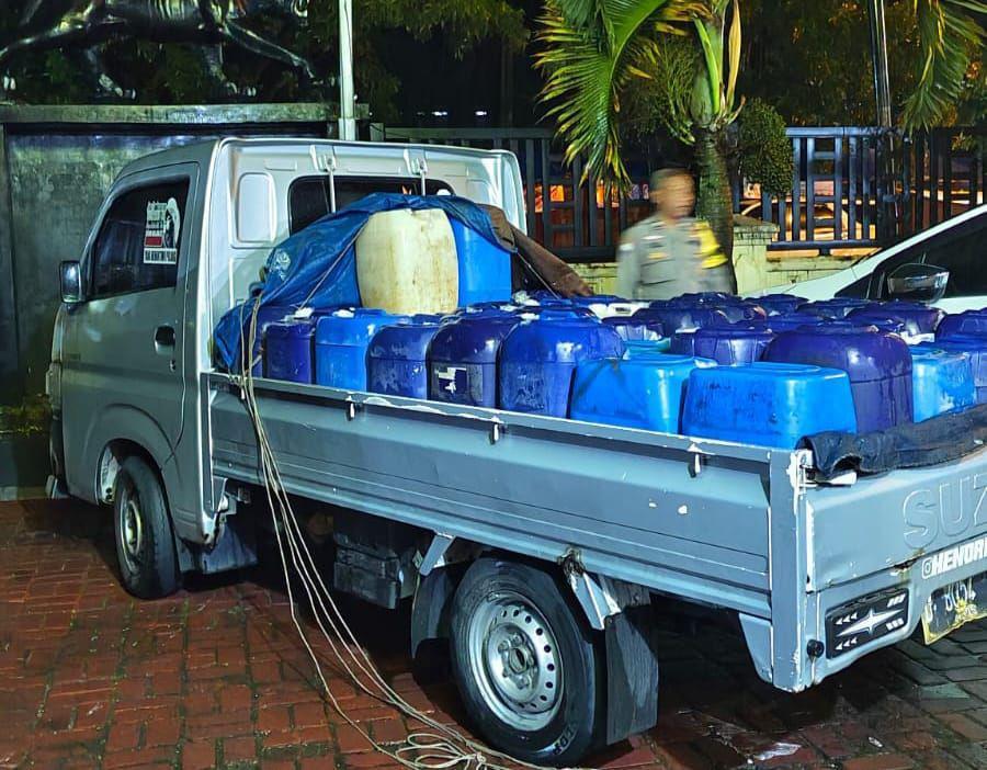 1.500 Liter Tuak Siap Edar Berhasil Diamankan Jajaran Polsek Soreang