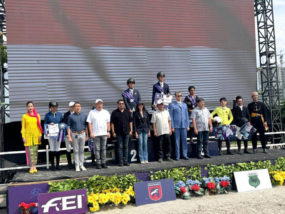 Pramono Anung saksikan FEI CSIs International Jumping Competition 2025. (Dok. Istimewa)