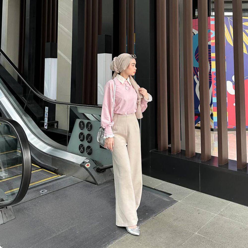 inspirasi outfit ke kampus ala Nola Clara (instagram.com/nolaclr.a)