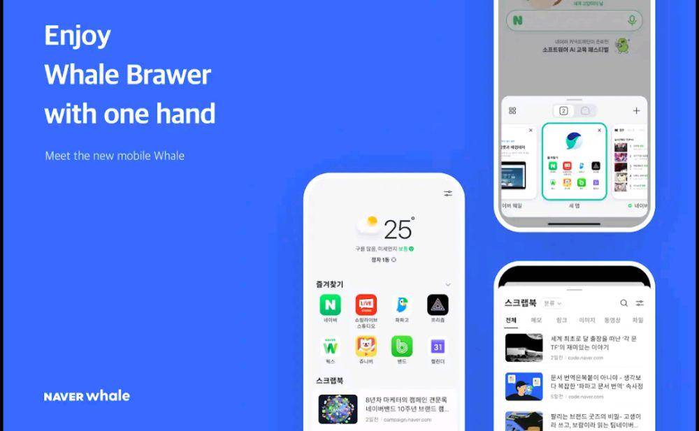 potret Naver Whale Browser (NAVER Corp./Naver Whale Browser)