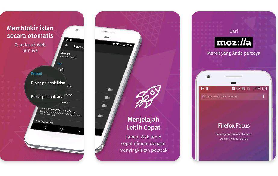 potret Firefox Focus (Mozilla/Firefox Focus)