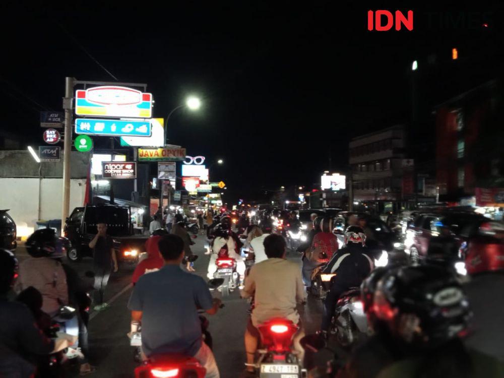 Jalur Puncak Bogor Didominasi Sepeda Motor saat Libur Isra Miraj