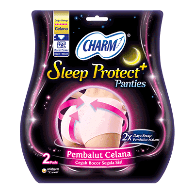Charm Safe Night Sleep Protect Panties (charm.co.id)