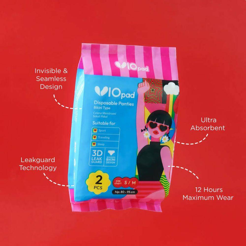 VIOPAD Disposable Panties Bikini Type (instagram.com/vio.idn)