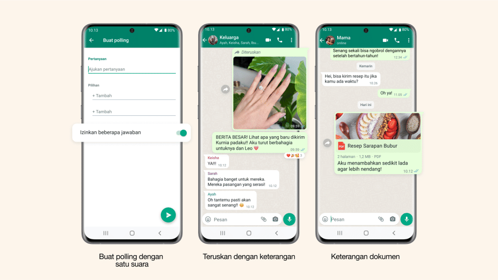 Fitur WhatsApp di Tahun Baru Imlek (dok. WhatsApp)
