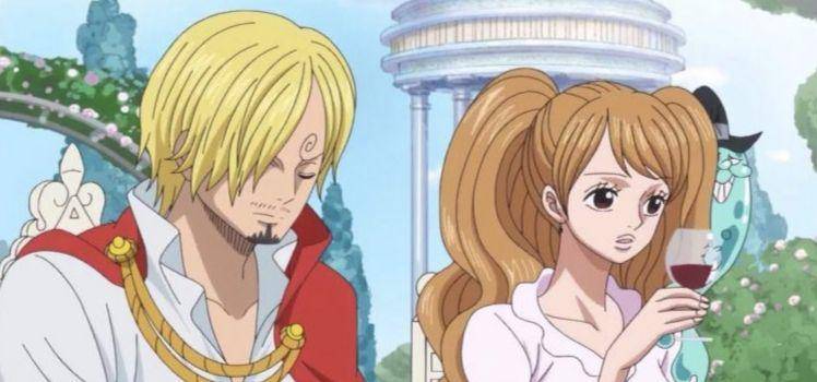 Sanji dan Pudding (dok. Toei Animation/One Piece)