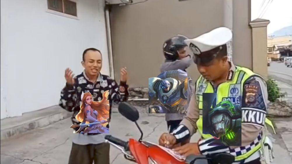Jokes pantun 'Ubur-ubur Ikan Lele' (TikTok.com/wtf.daily11)