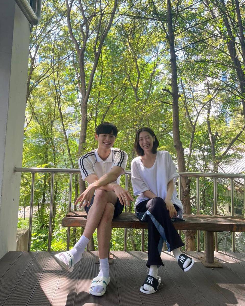 di balik layar drama Crash Course in Romance (instagram.com/l.c.m____)