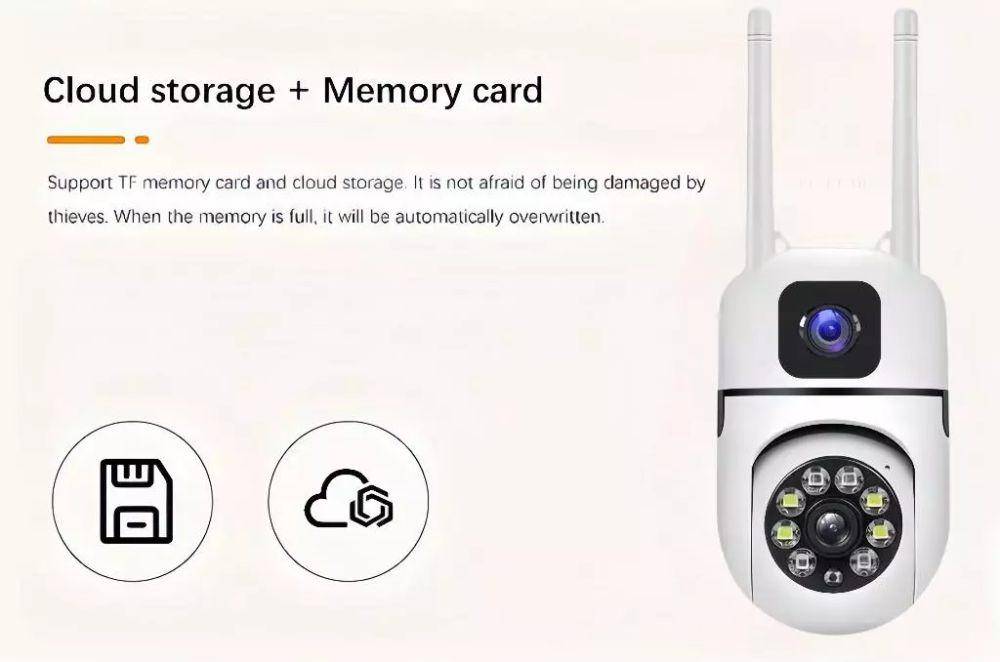Seker CCTV V380 Pro Dual Lens Outdoor (shopee.co.id/SEKER Official Store)
