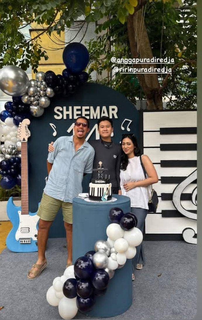 Ultah anak Melanie dan Angga (Instagram.com/melanieputria)