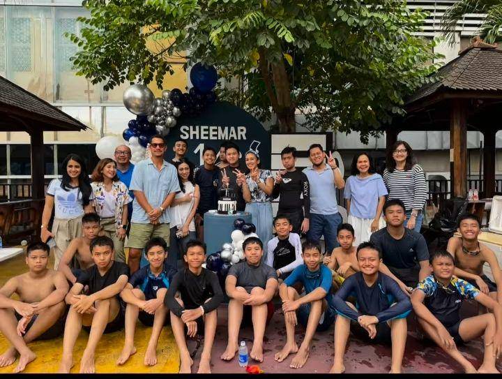 Ultah anak Melanie dan Angga (Instagram.com/melanieputria)