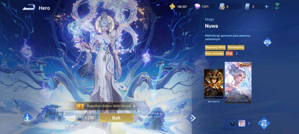 salah satu skin LNY di Honor of Kings (dok. TiMi Studio Group/Honor of Kings)