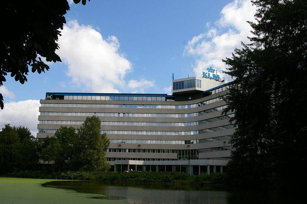 potret kantor pusat KLM di Kota Amstelveen, Belanda (commons.wikimedia.org/MartinD)