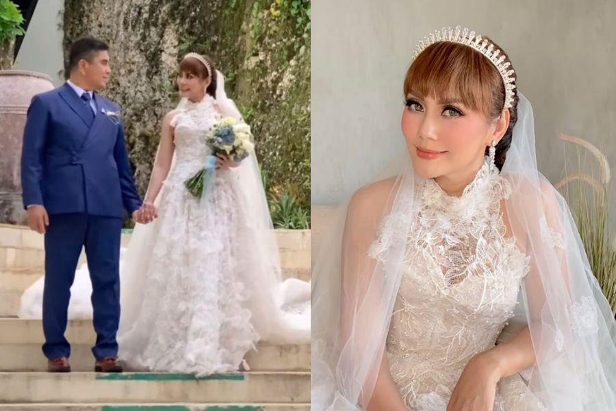 7 Gaya Anita Hara di Hari Pernikahannya dengan Jeson Siregar, Menawan!