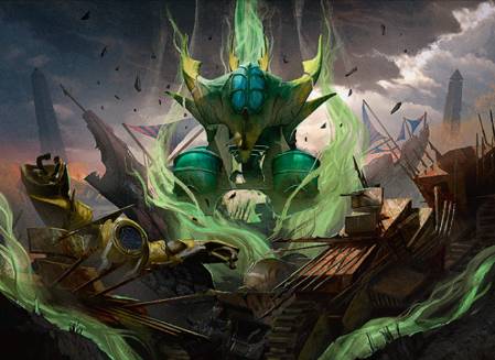 Ini Preview Kartu MTG Aetherdrift, Rise from the Wreck!