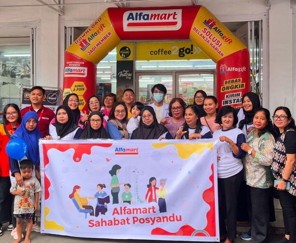 Peringati Hari Gizi, Alfamart Gelar Posyandu di 35 Daerah