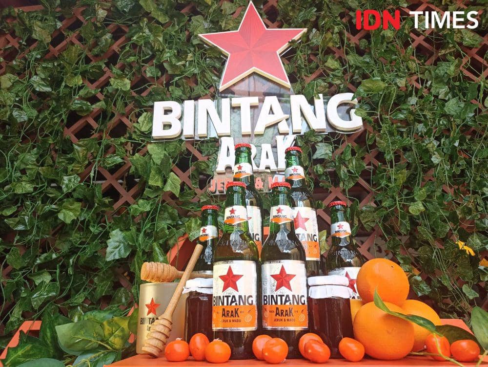 Bir BINTANG Arak Jeruk & Madu, Rasa Segar dan Tradisi Bali | IDN Times