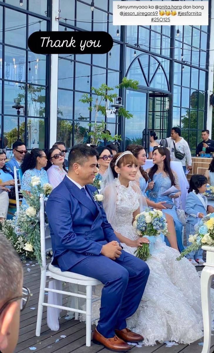Dekorasi Nikah Anita Hara dan Jeson Siregar (instagram.com/jeson_siregar69)