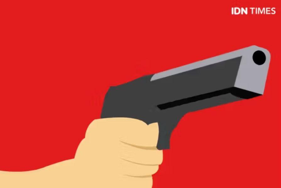 Ilustrasi pistol. (IDN Times/Mardya Shakti)