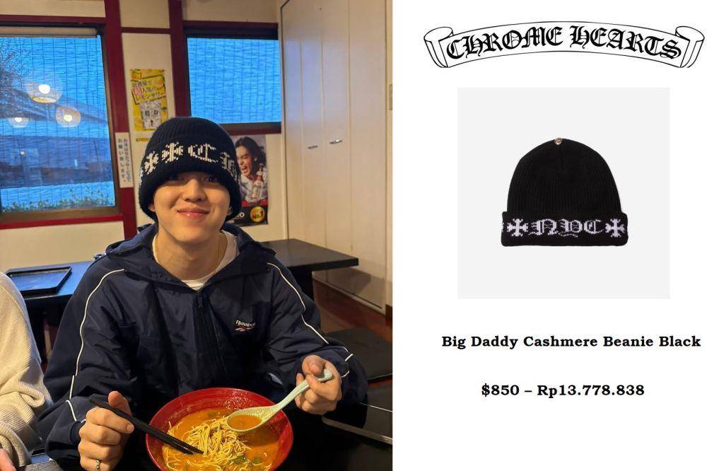 harga koleksi beanie hat S.Coups SEVENTEEN (instagram.com/sound_of_coups | kream.co.kr)