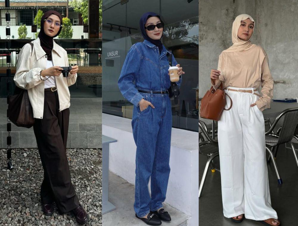 8 Ide Daily Outfit Kasual Klasik ala Inas Rana, Kece Maksimal