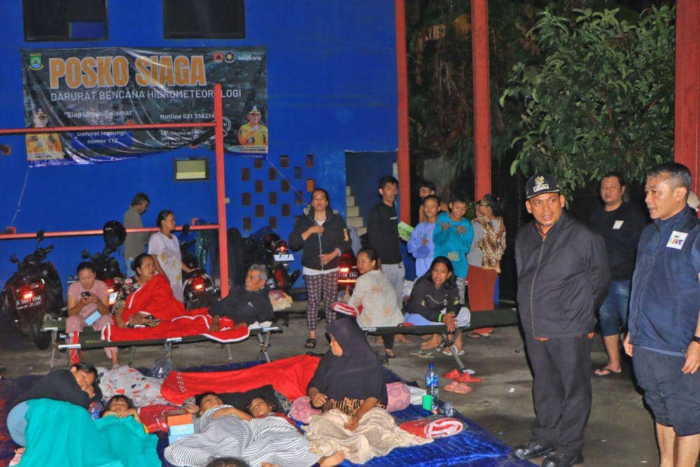 5 Titik di Kota Tangerang Banjir, Pemkot Evakuasi Warga Terdampak