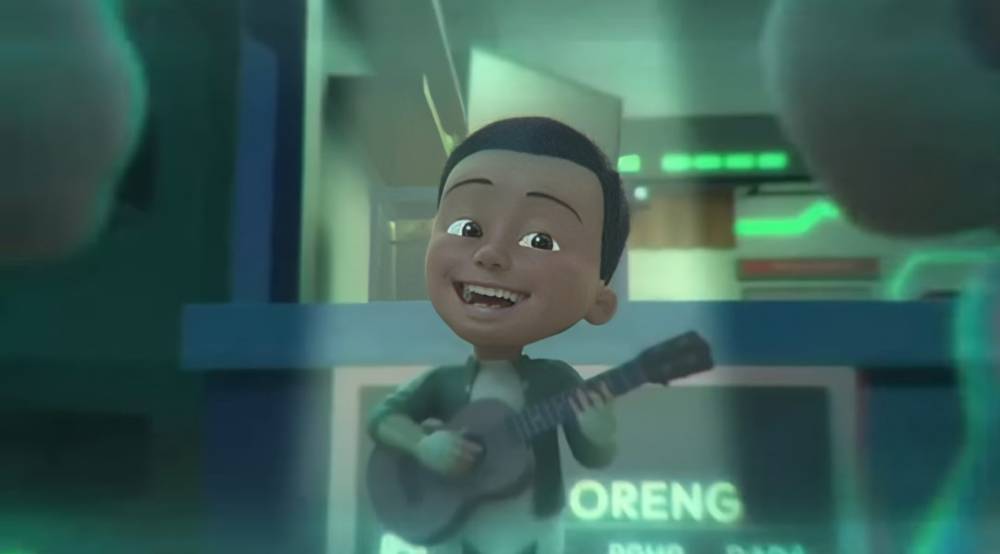 Ijat main gitar (youtube.com/Les' Copaque Production)