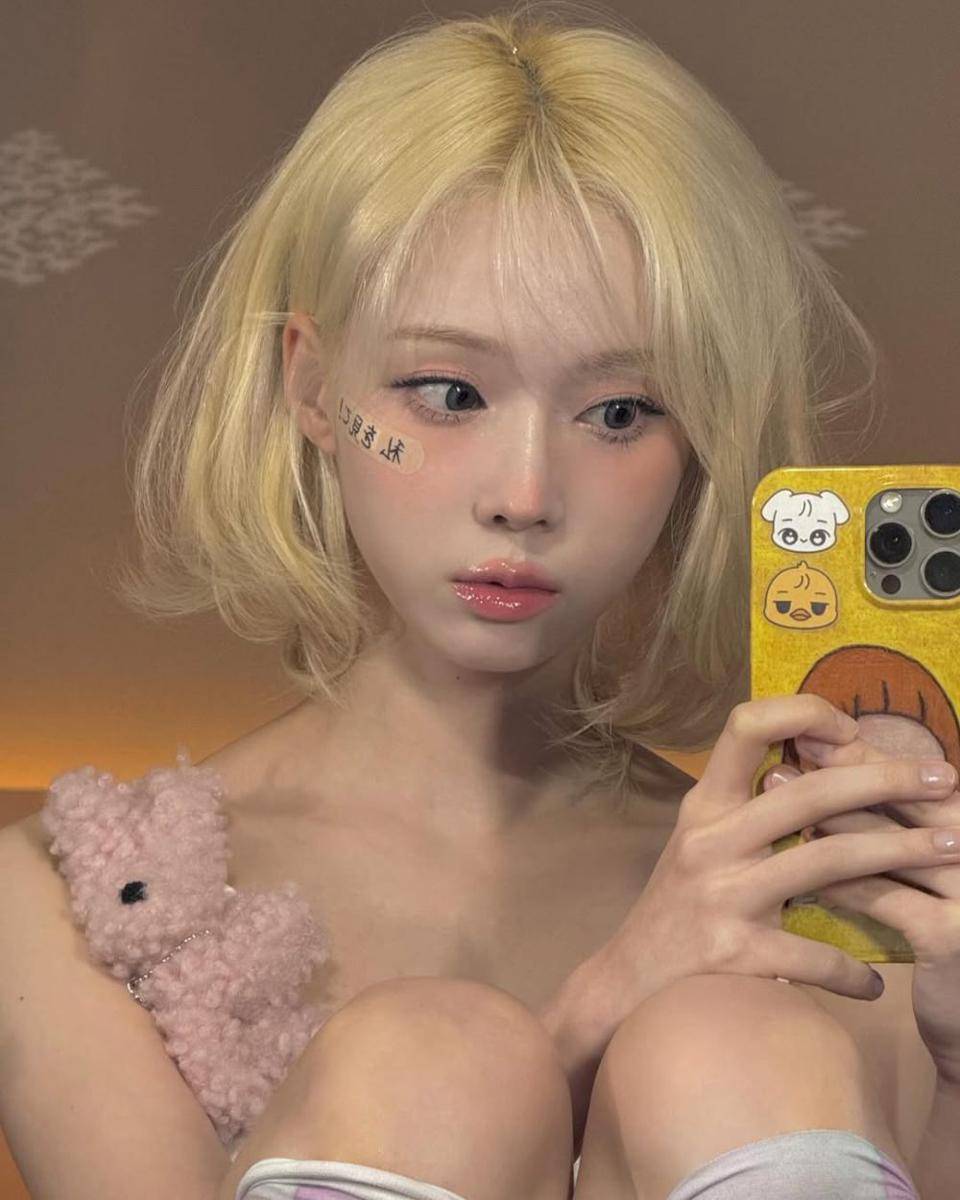 Gaya rambut ala Winter aespa (instagram.com/imwinter)