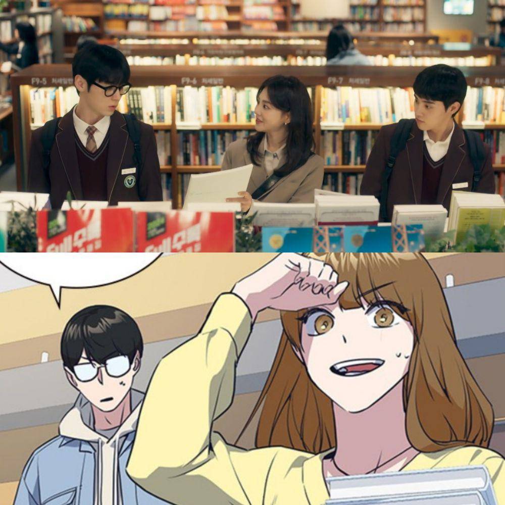 Drama dan webtoon Study Group (dok. Viu/Study Group | dok. Webtoon/Study Group)