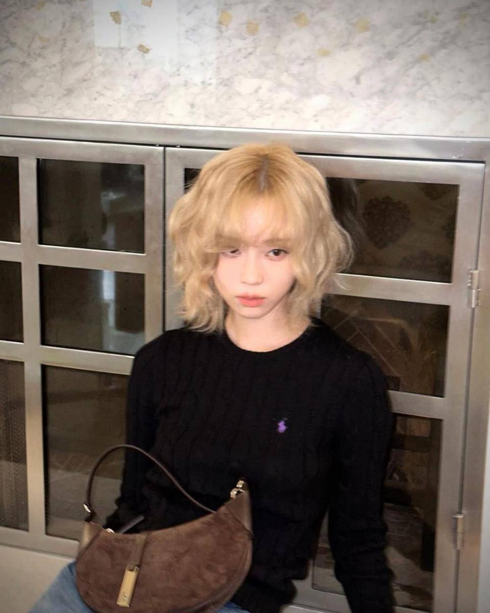 Gaya rambut ala Winter aespa (instagram.com/imwinter)