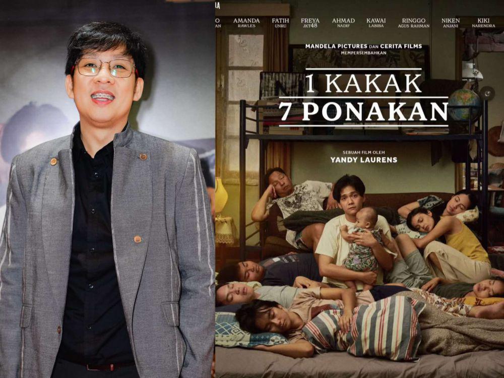 4 Film Panjang Garapan Yandy Laurens, Ada 1 Kakak 7 Ponakan