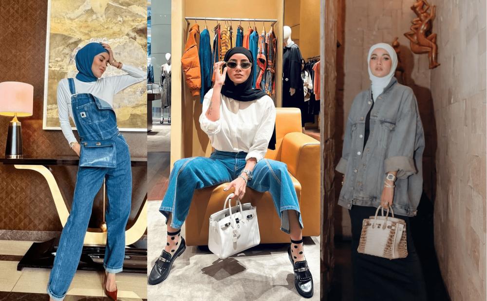 7 Ide OOTD Jeans ala Olla Ramlan, Kece Bak Anak Muda!