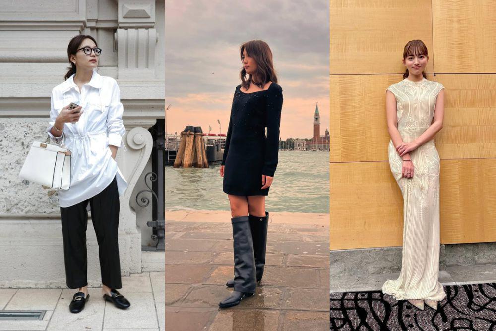 7 Inspirasi Outfit Old Money ala Haruna Kawaguchi, Vibesnya Berkelas!