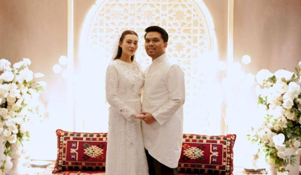 Pengajian empat bulanan kehamilan Aaliyah Massaid. (Instagram.com/fordem.co)
