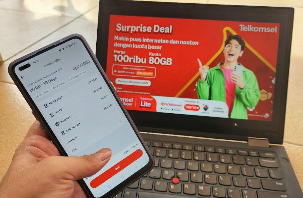 Promo Imlek Paket Internet Telkomsel Kuota 80GB, Tarif Murah?