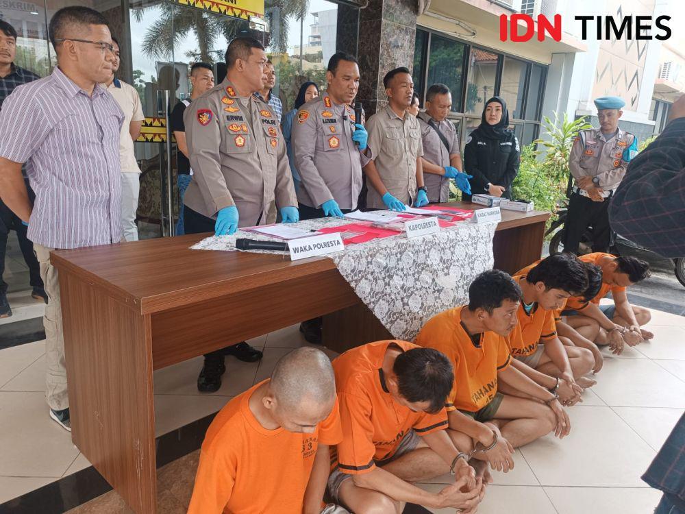 Polisi Gulung 6 Pengedar dan Kurir Narkoba di Bandar Lampung