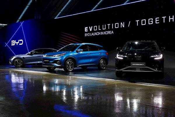 BYD mulai jualan di Korsel (Carnewschina)