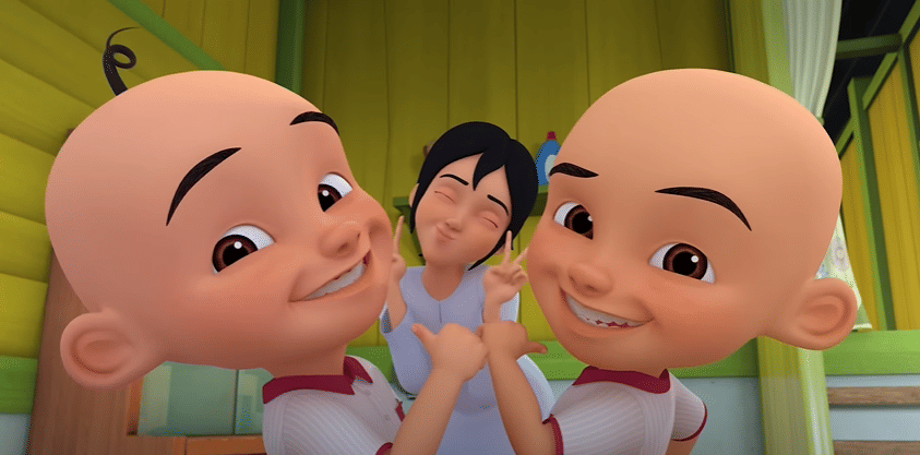Kak Ros, Upin, dan Ipin (youtube.com/Les' Copaque Music)