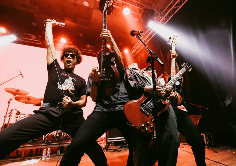 Morfem tampil di Mbloc Fest (instagram/morfem_band)