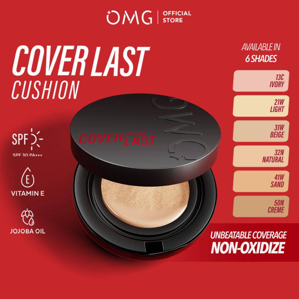 OMG Oh My Glam Coverlast Cushion (shopee.co.id/OMG Beauty Official Shop)