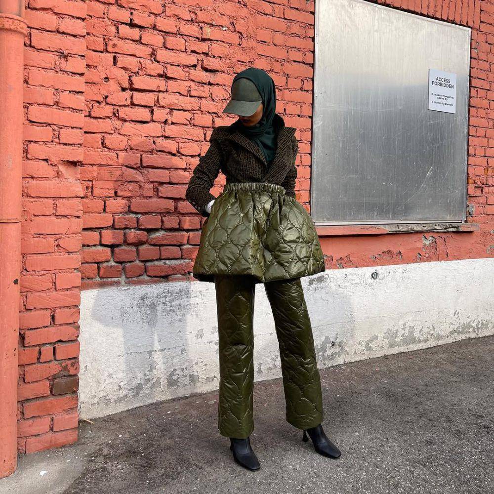 Gaya OOTD Rawdah Mohamed (instagram.com/rawdis)