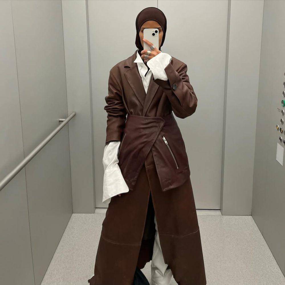 Gaya OOTD Rawdah Mohamed (instagram.com/rawdis)