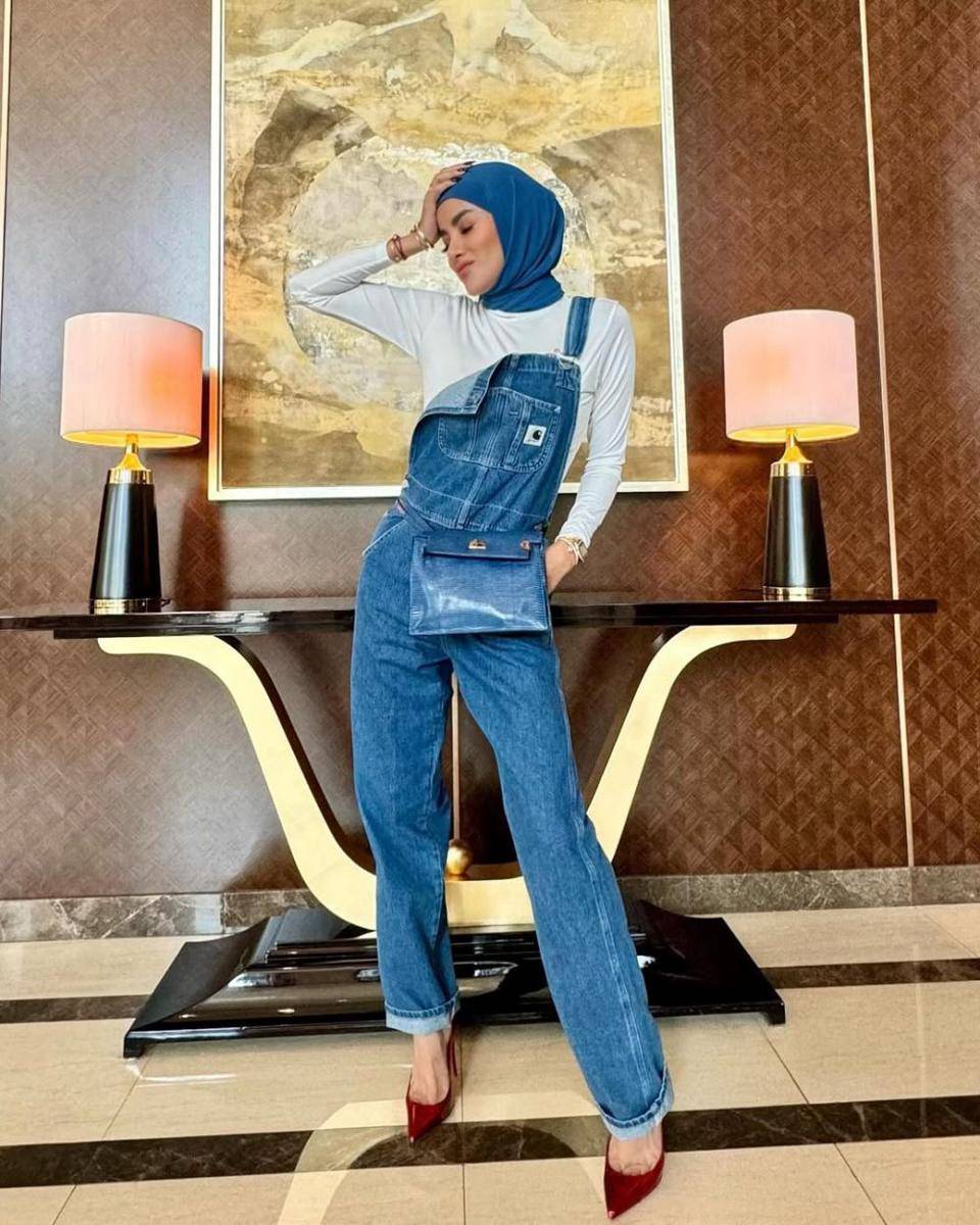 OOTD Jeans ala Olla Ramlan (instagram.com/ollaramlan)