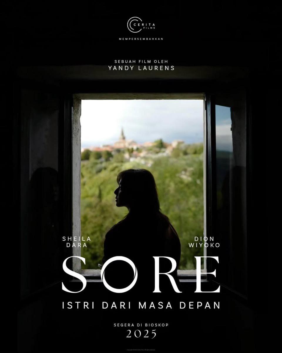 potret salah satu teaser poster film Sore yang disutradarai oleh Yandy Laurens. (instagram.com/yndlaurens)