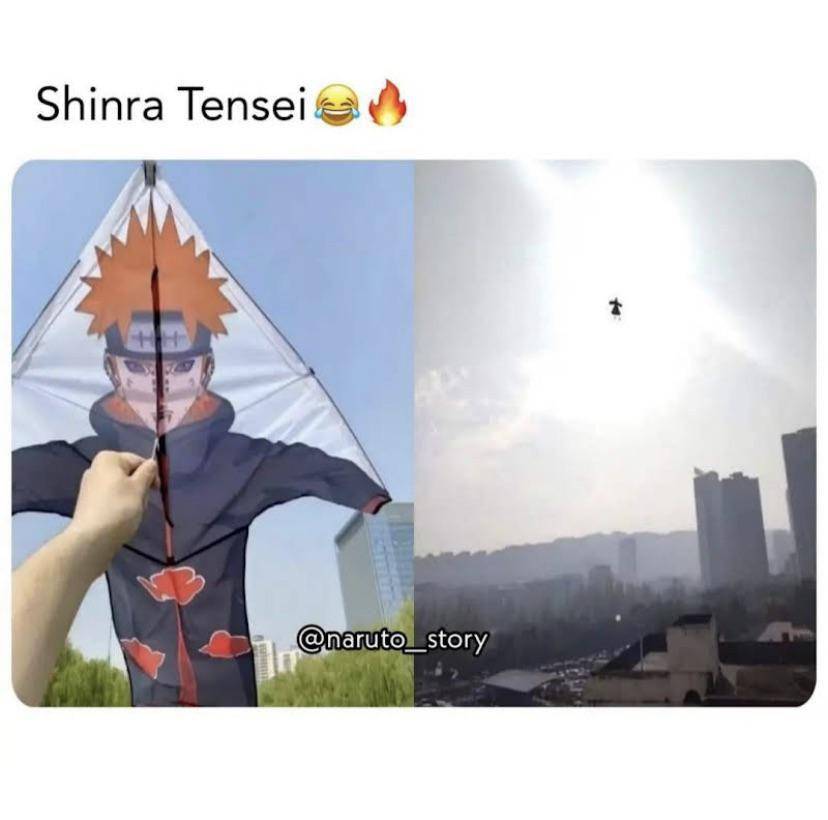 potret meme Shinra Tensei (reddit.com/user/Emilia67)