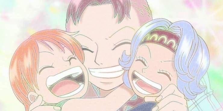 Nami, Bell-mère, dan Nojiko (dok. Toei Animation/One Piece)