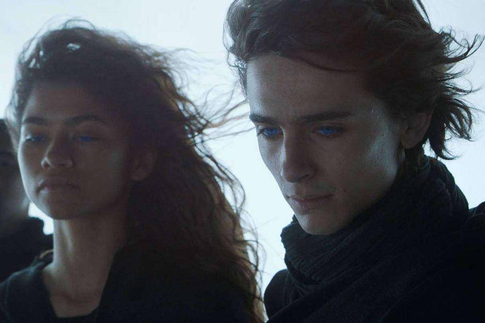 cuplikan adegan yang diperankan Timothée Chalamet (dok. Legendary Pictures/Dune: Part One)