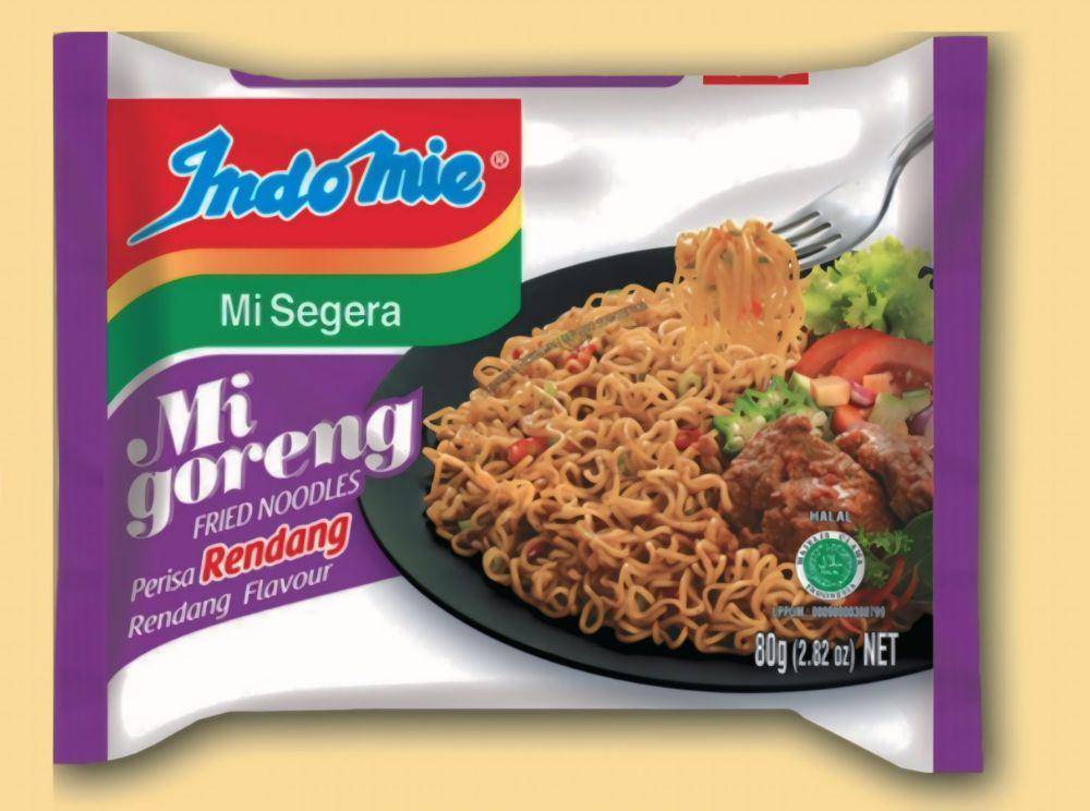 mi goreng rendang (indomie.com)