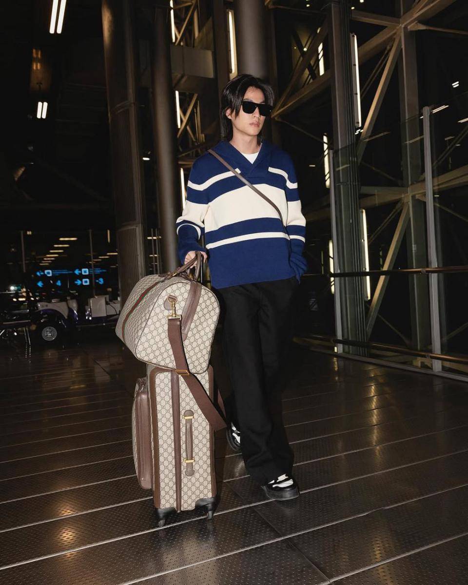 referensi OOTD first date ala Gulf Kanawut (instagram.com/gulfkanawut)
