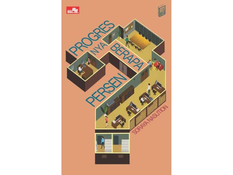 Sampul buku Progresnya Berapa Persen? (Dok. Goodreads.com)